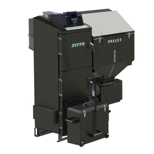 Котел пеллетный ZOTA Pellet Black 21кВт 2R-300 автоматический. комплект