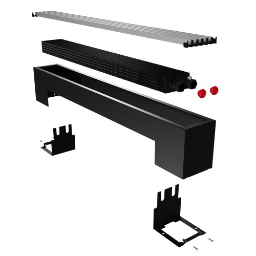 Конвектор напольный Royal Thermo STEP-180/130/1300-3-N-WT-LG-NA